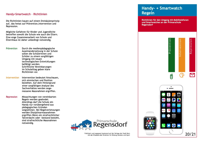 Handy Richtlinien
